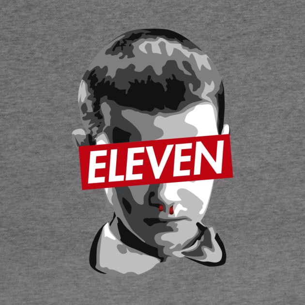 Eleven Stranger Things by santymartinez8